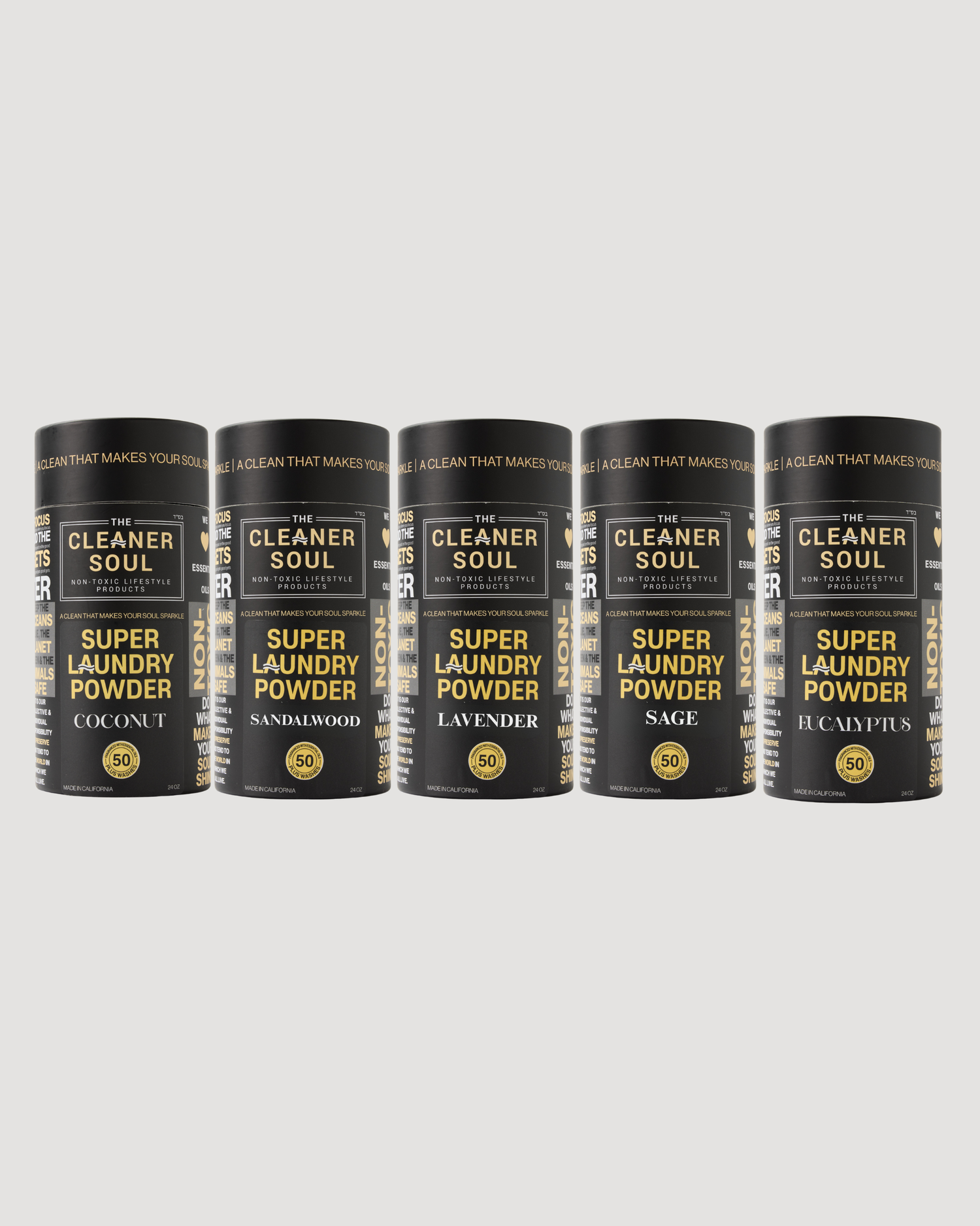 The Super Laundry Powder Collection - The Cleaner Soul