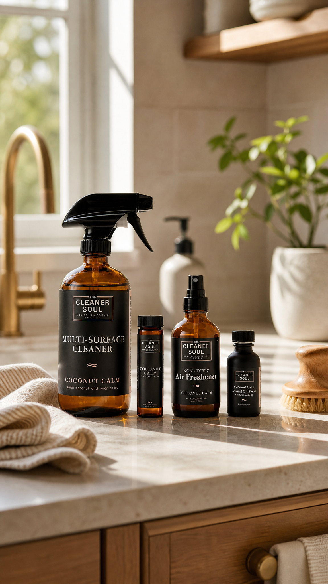 Coconut Calm Collection - The Cleaner Soul