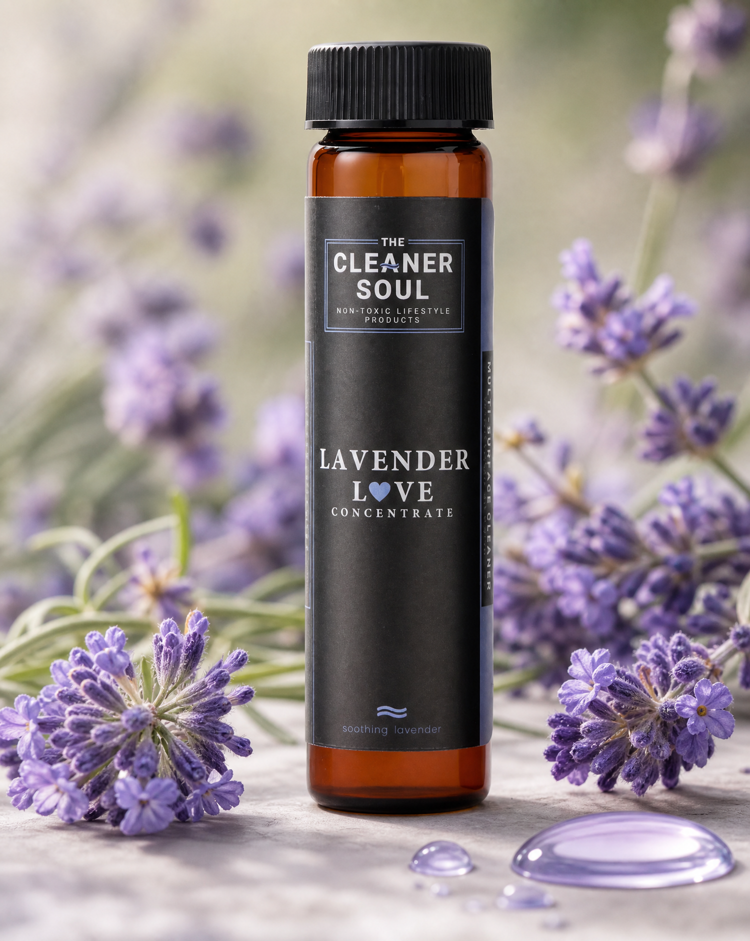 Lavender Love Soul Mate Cleaner Concentrate Refills — Non-Toxic, Plant-Based | 4-Pack