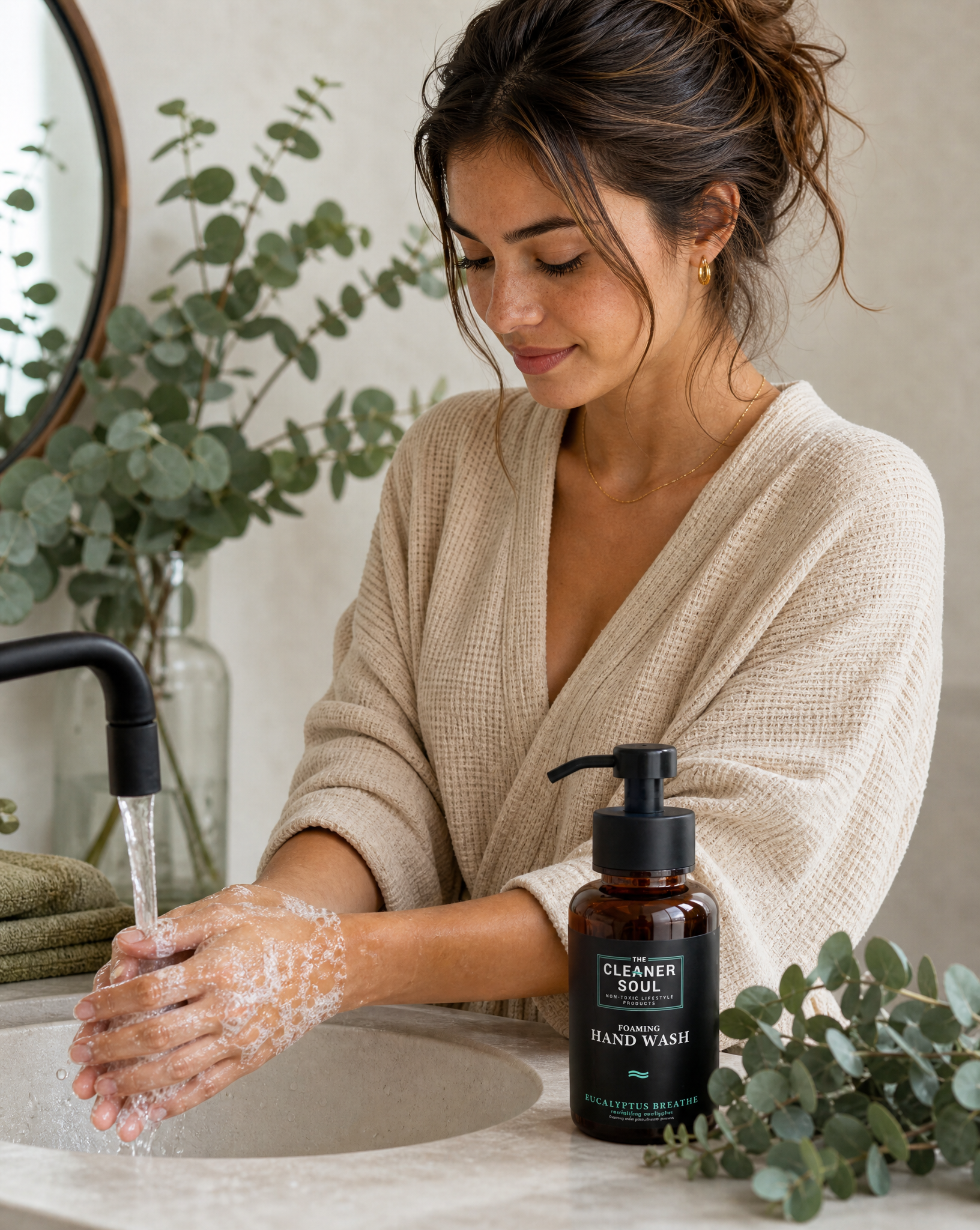 Eucalyptus Breathe Hand Soap - The Cleaner Soul