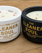 Signature 3-Wick Beeswax Candle in Concrete Vessel – The Cleaner Soul