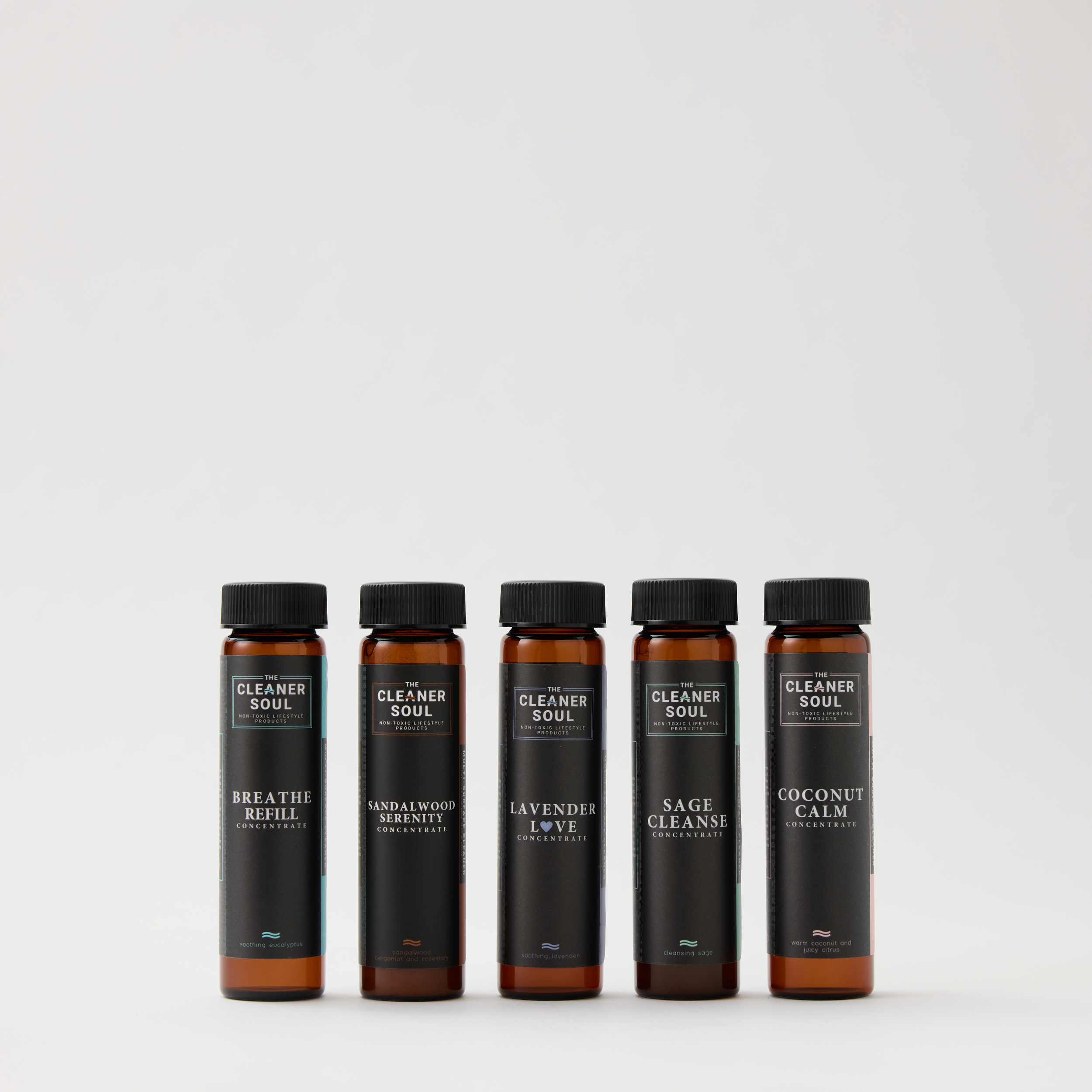 Soul Collection Cleaner Concentrate Refills — Non-Toxic, Plant-Based | 5-Pack - The Cleaner Soul