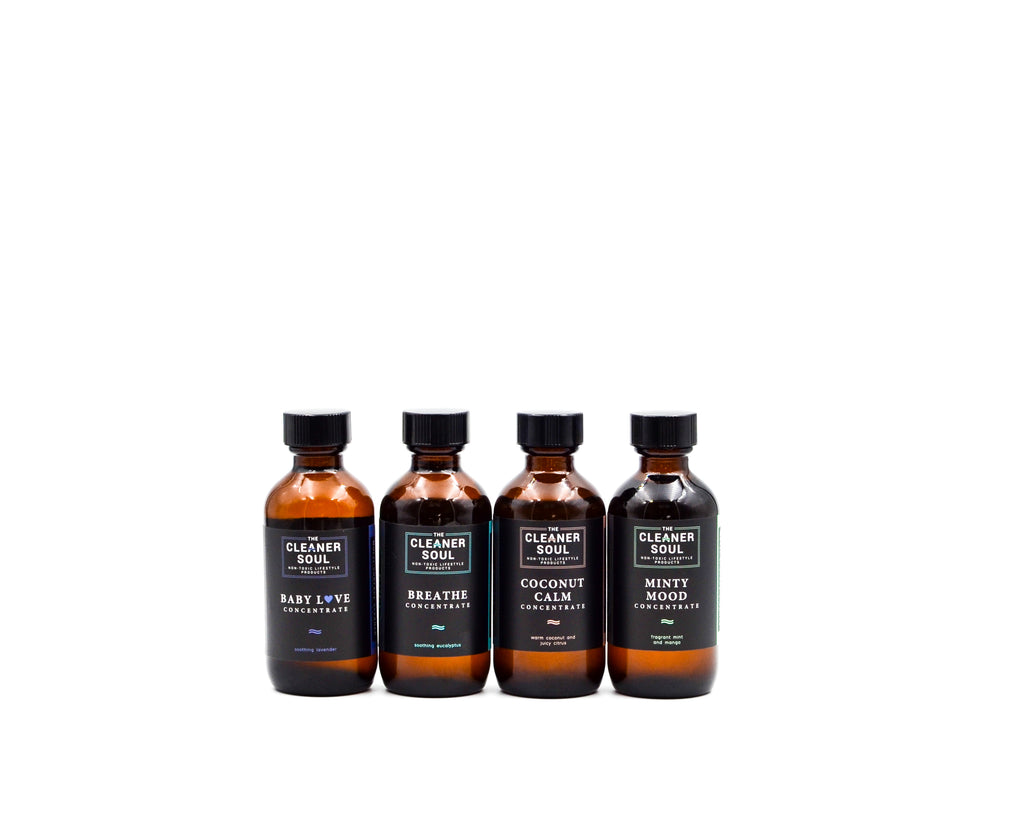 Refill Concentrate Variety 4-pack - The Cleaner Soul